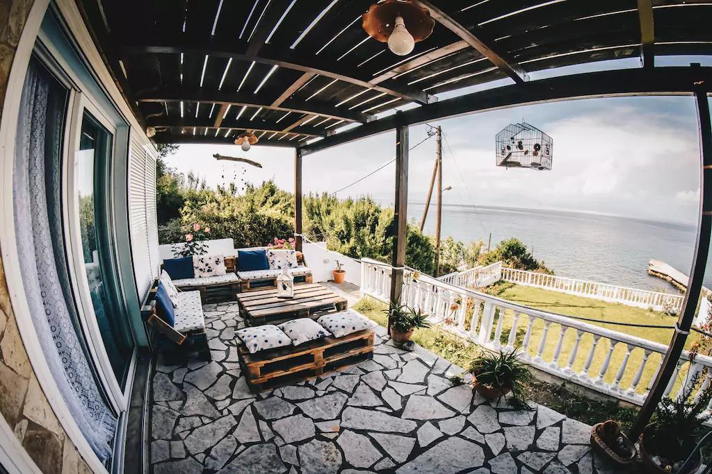 Villa Galanis By The Sea Нифорейка Екстериор снимка